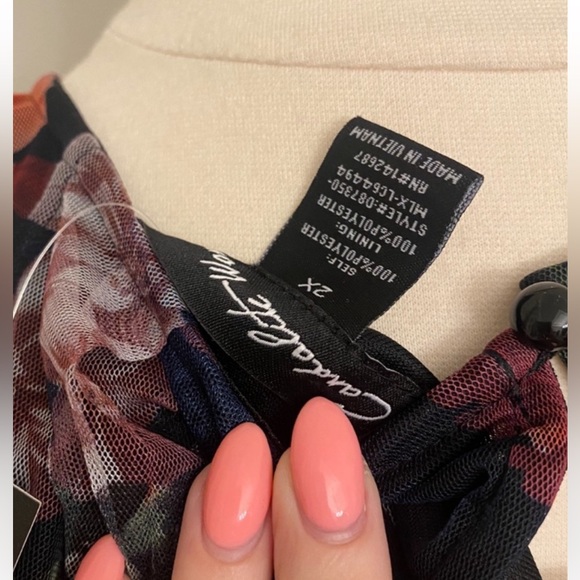 Plus Dress ❤️🖤 - Picture 5 of 7